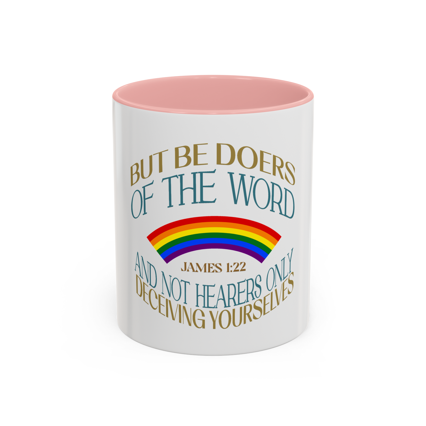 Be Doers Of The Word Christian Coffee Cup