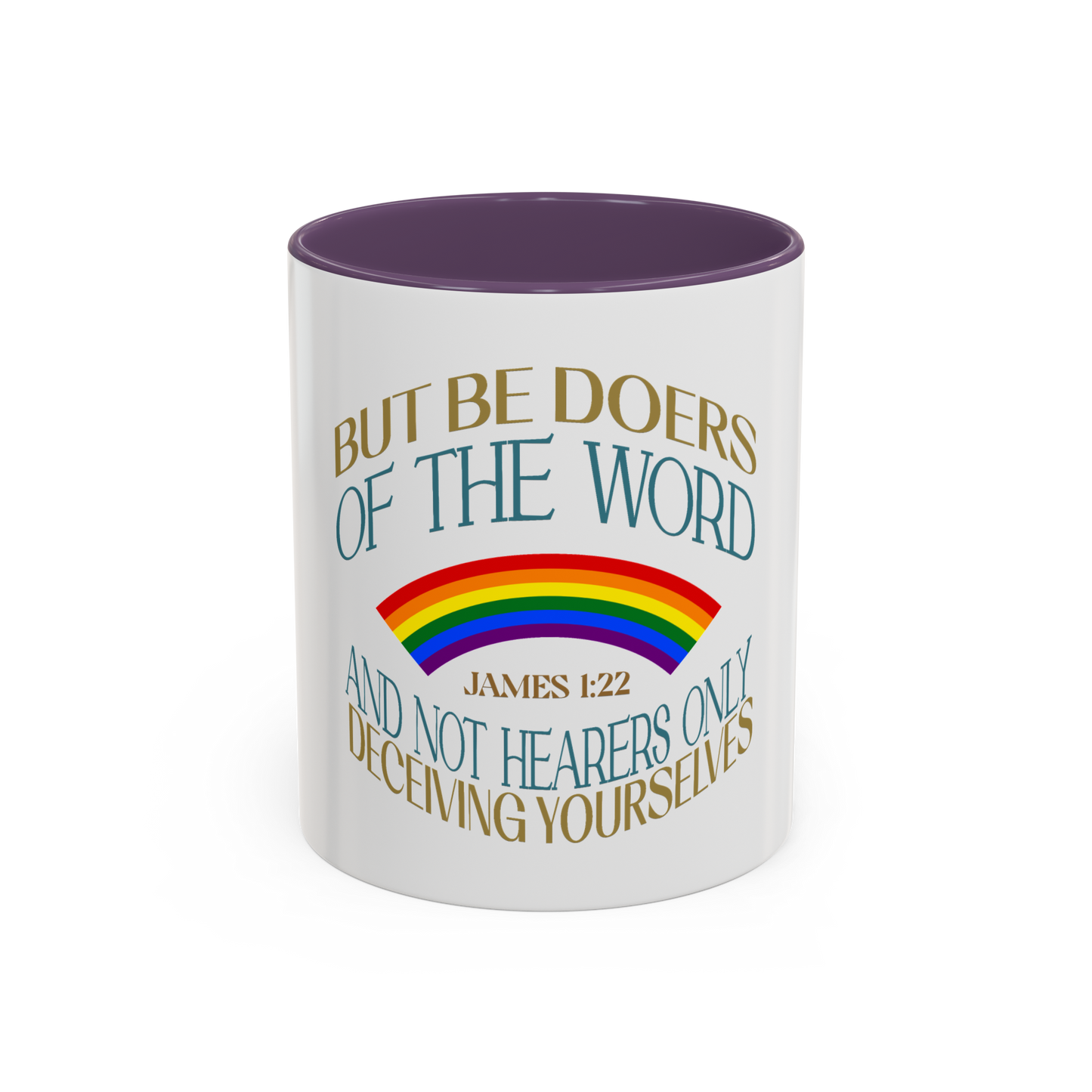 Be Doers Of The Word Christian Coffee Cup