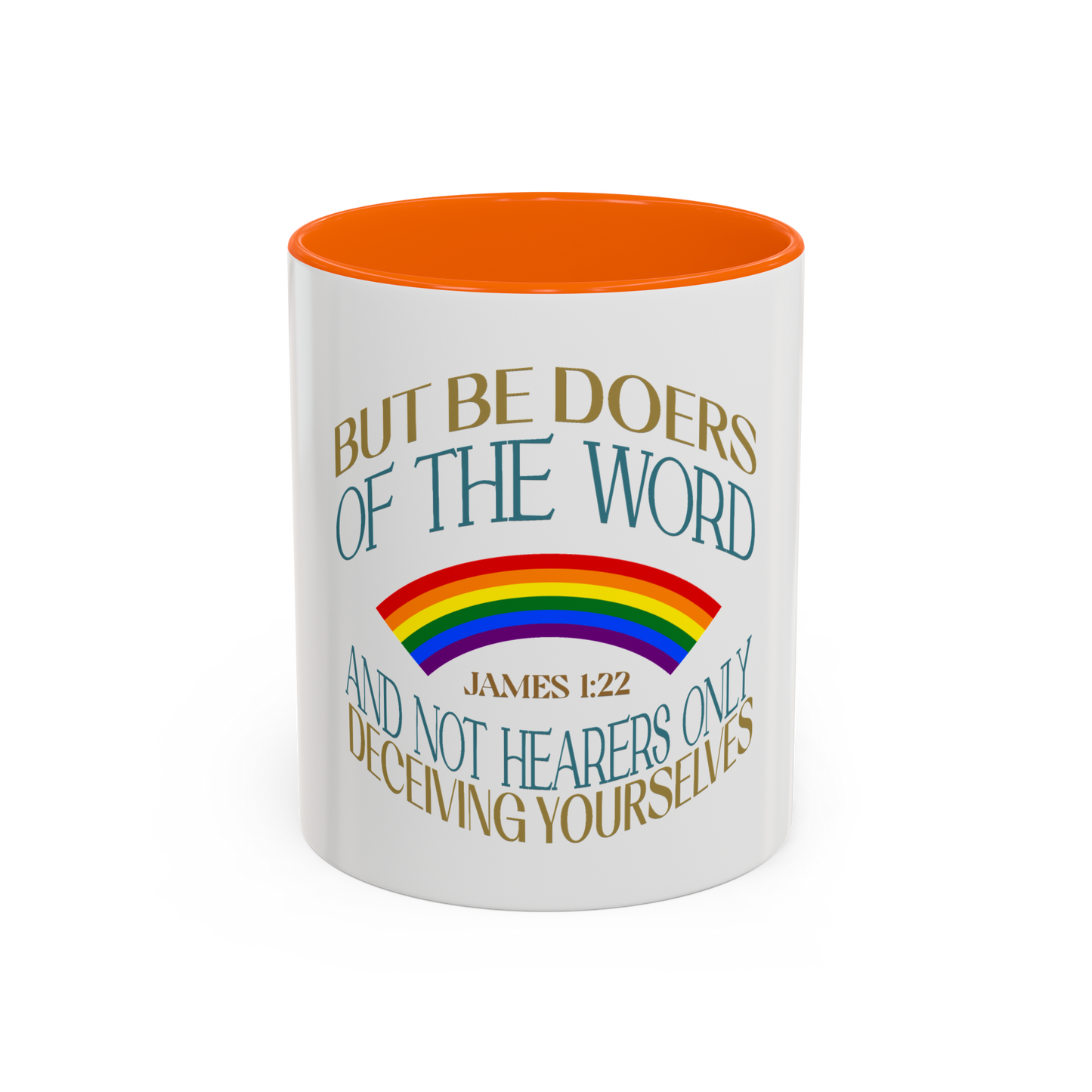 Be Doers Of The Word Christian Coffee Cup