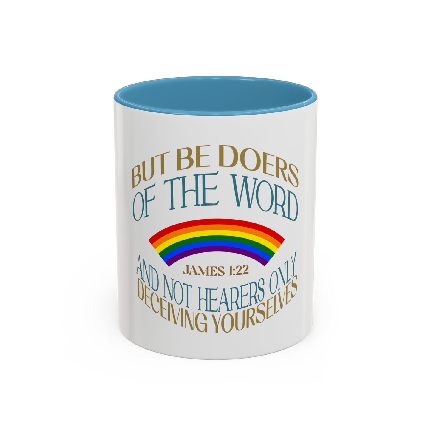 Be Doers Of The Word Christian Coffee Cup