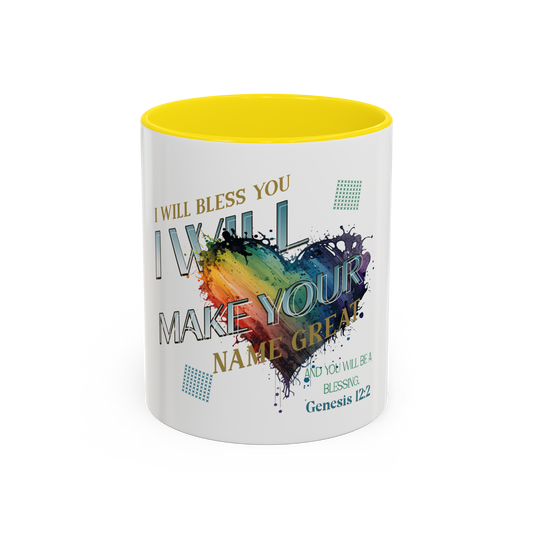 I Will Make Your Name Great Christian Coffee Cup