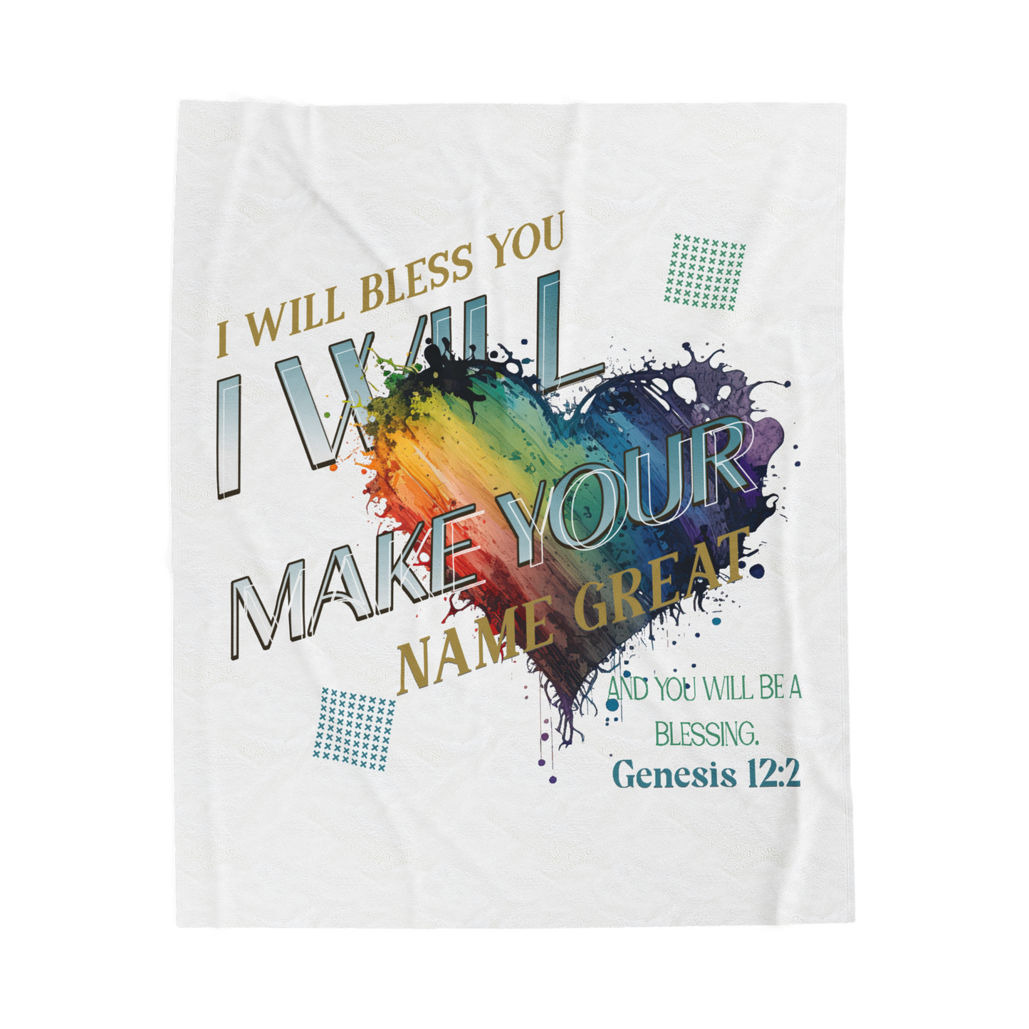 I Will Make Your Name Great Scripture Throw