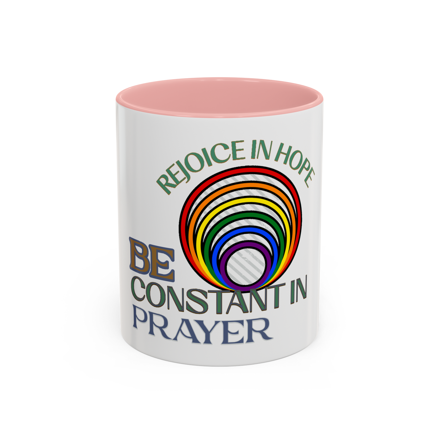 Rejoice In Hope Christian Coffee Cup