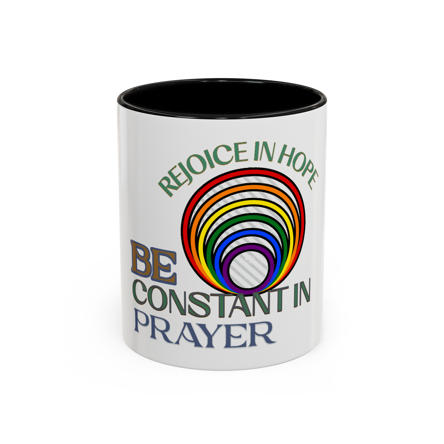 Rejoice In Hope Christian Coffee Cup