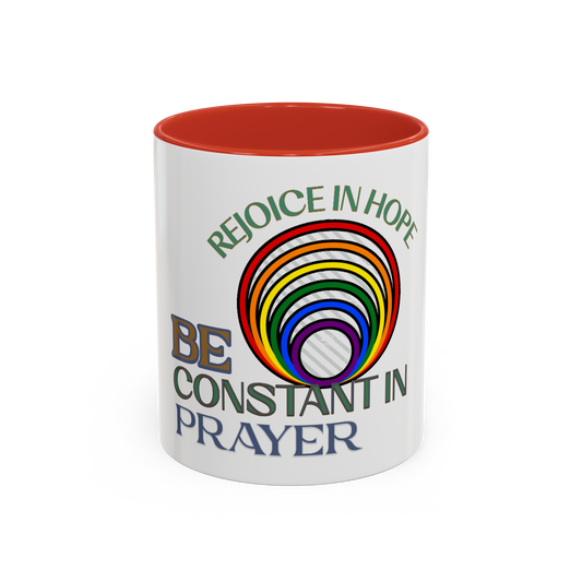 Rejoice In Hope Christian Coffee Cup