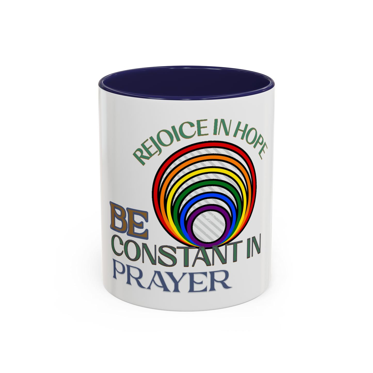 Rejoice In Hope Christian Coffee Cup
