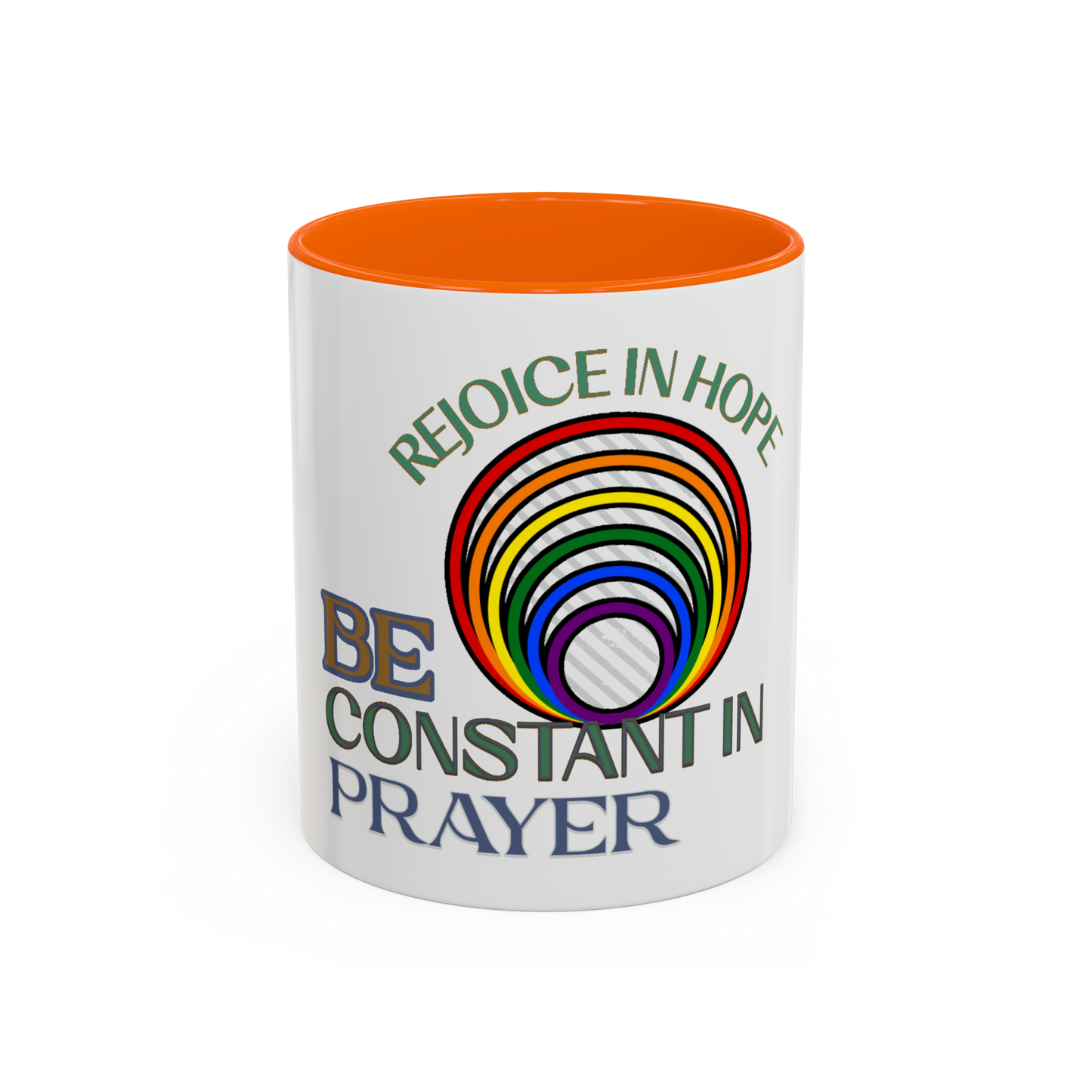 Rejoice In Hope Christian Coffee Cup