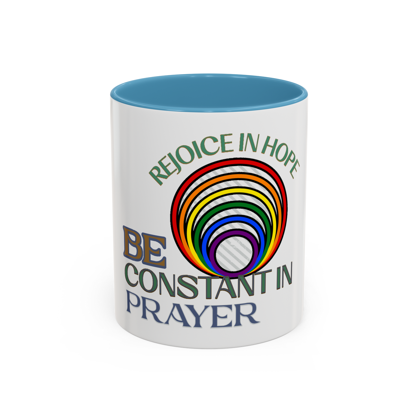 Rejoice In Hope Christian Coffee Cup