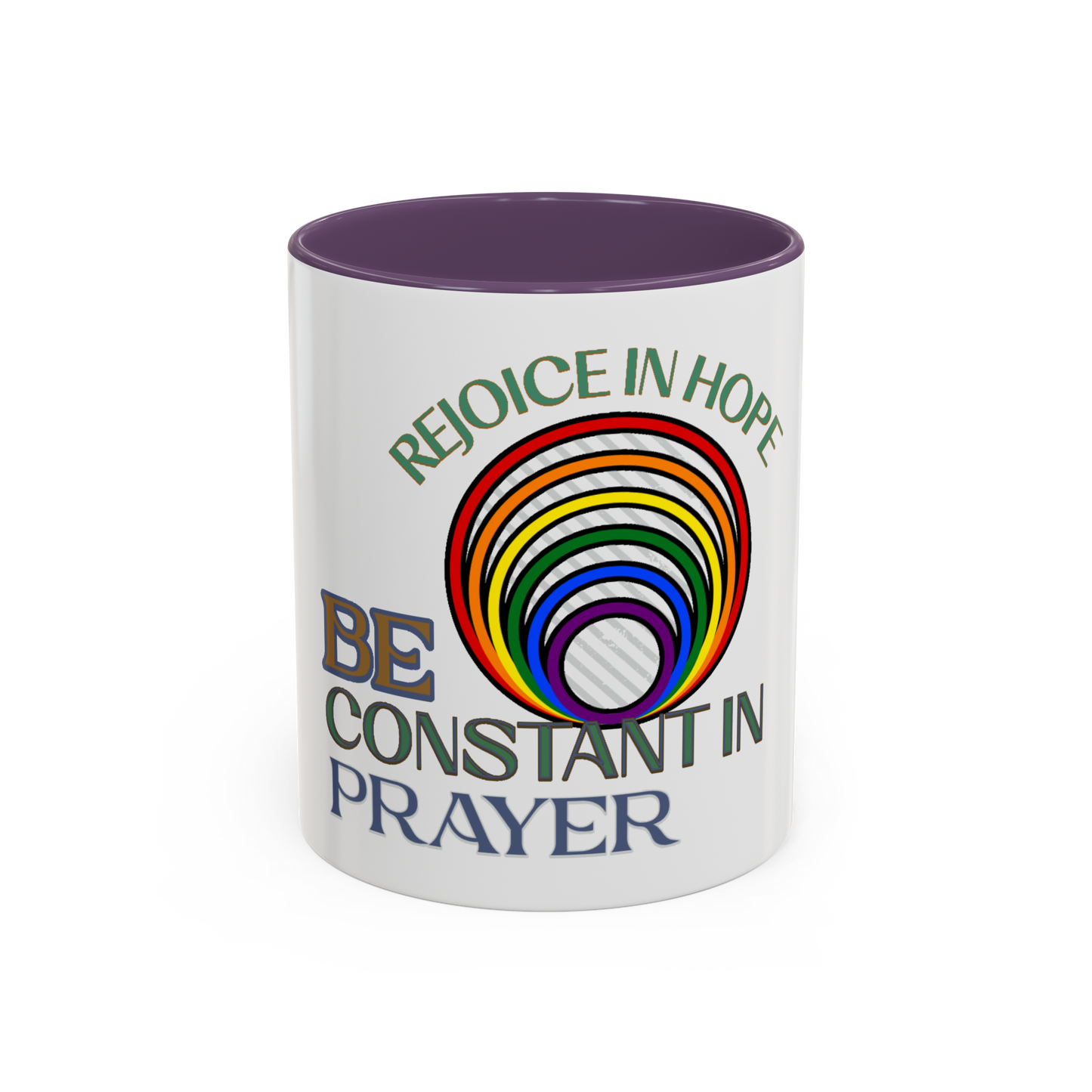 Rejoice In Hope Christian Coffee Cup
