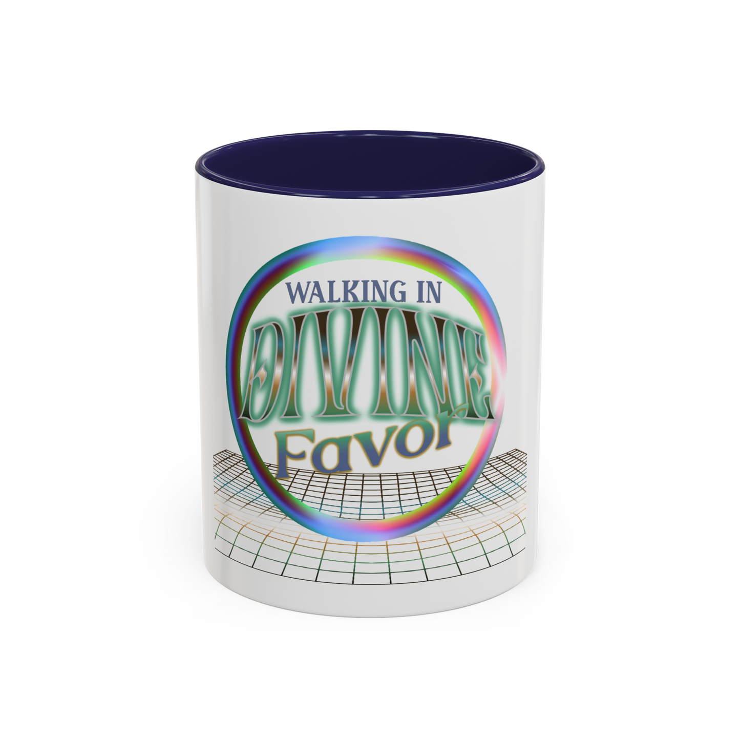 Walking In Divine Favor Christian Coffee Cup