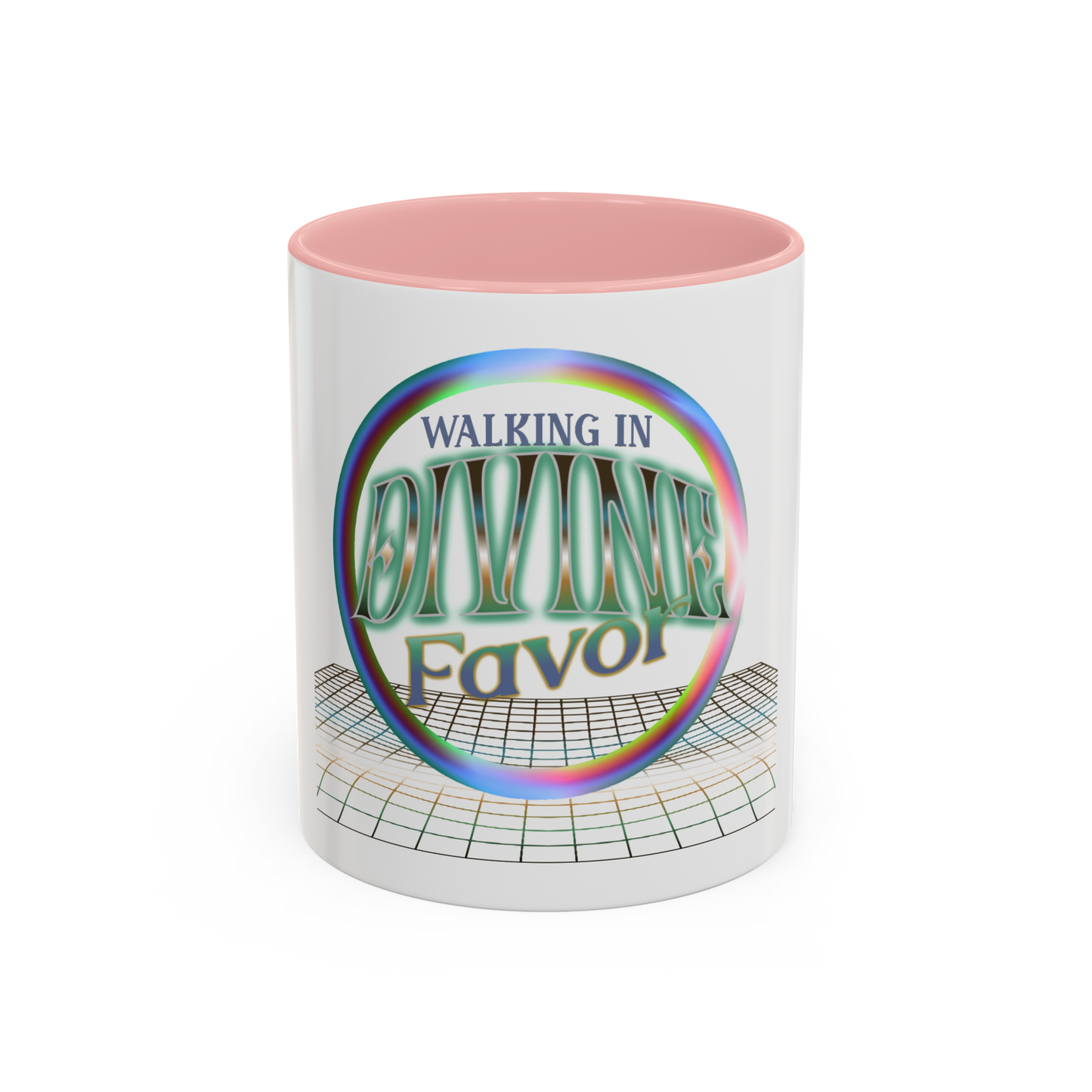 Walking In Divine Favor Christian Coffee Cup