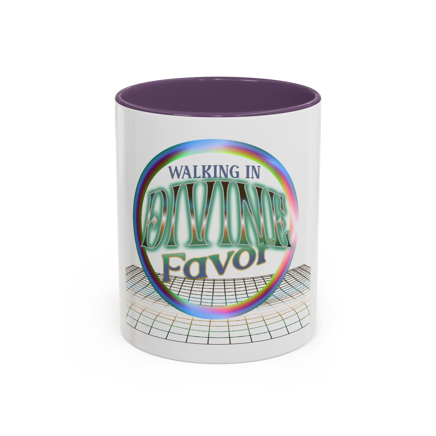 Walking In Divine Favor Christian Coffee Cup