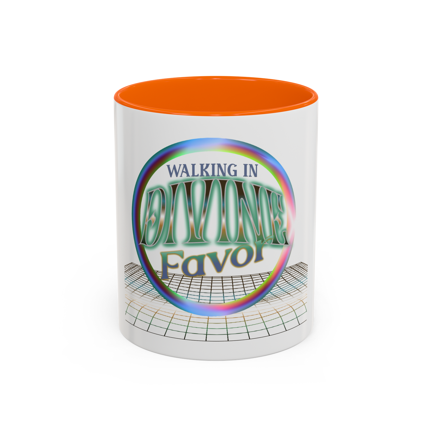 Walking In Divine Favor Christian Coffee Cup