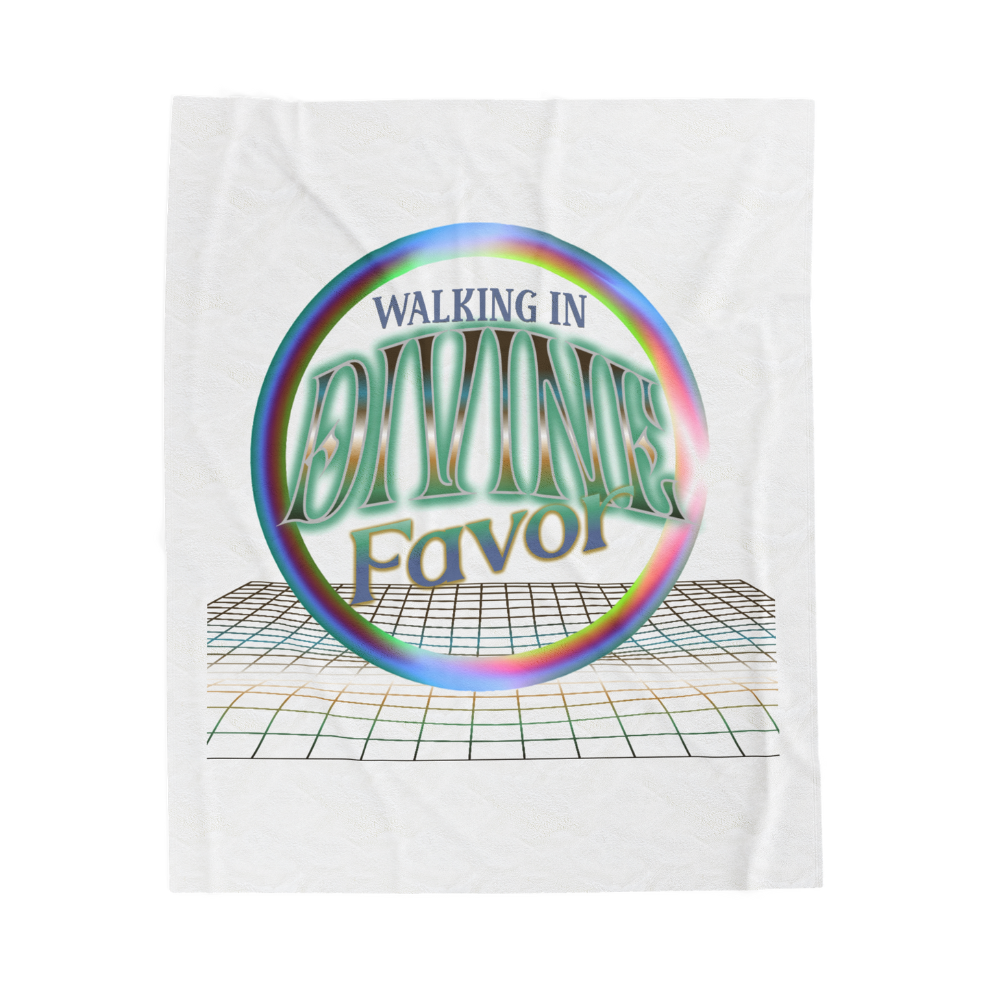 Walking In Divine Favor Scripture Throw