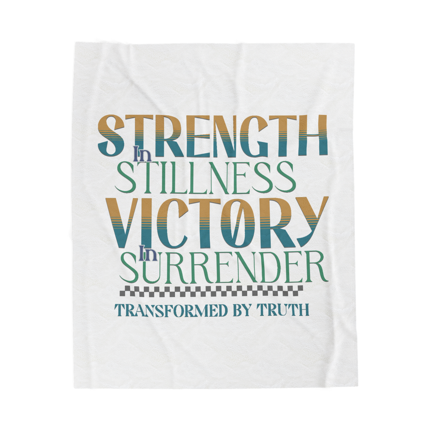 Strength, Victory, Transformed Scripture Throw