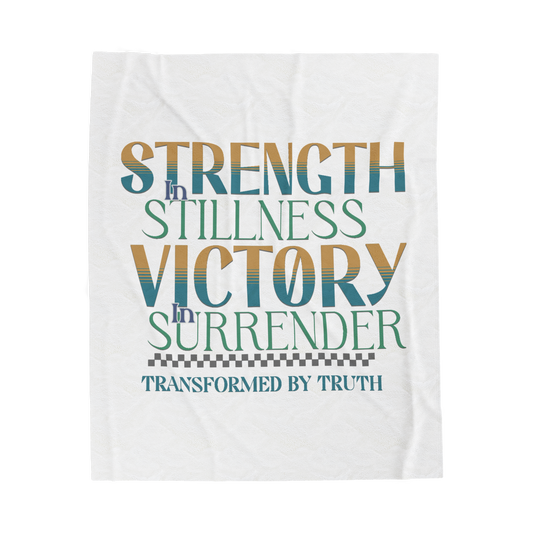 Strength, Victory, Transformed Scripture Throw