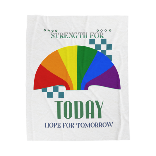 Strength For Today Scripture Throw