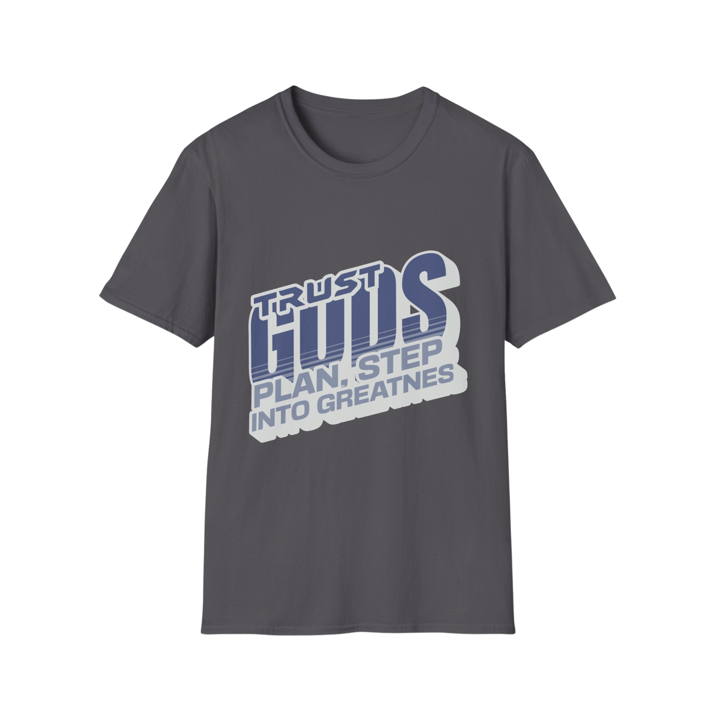 Trust the Process, Step into Greatness Faith-Based Apparel for Women & Men