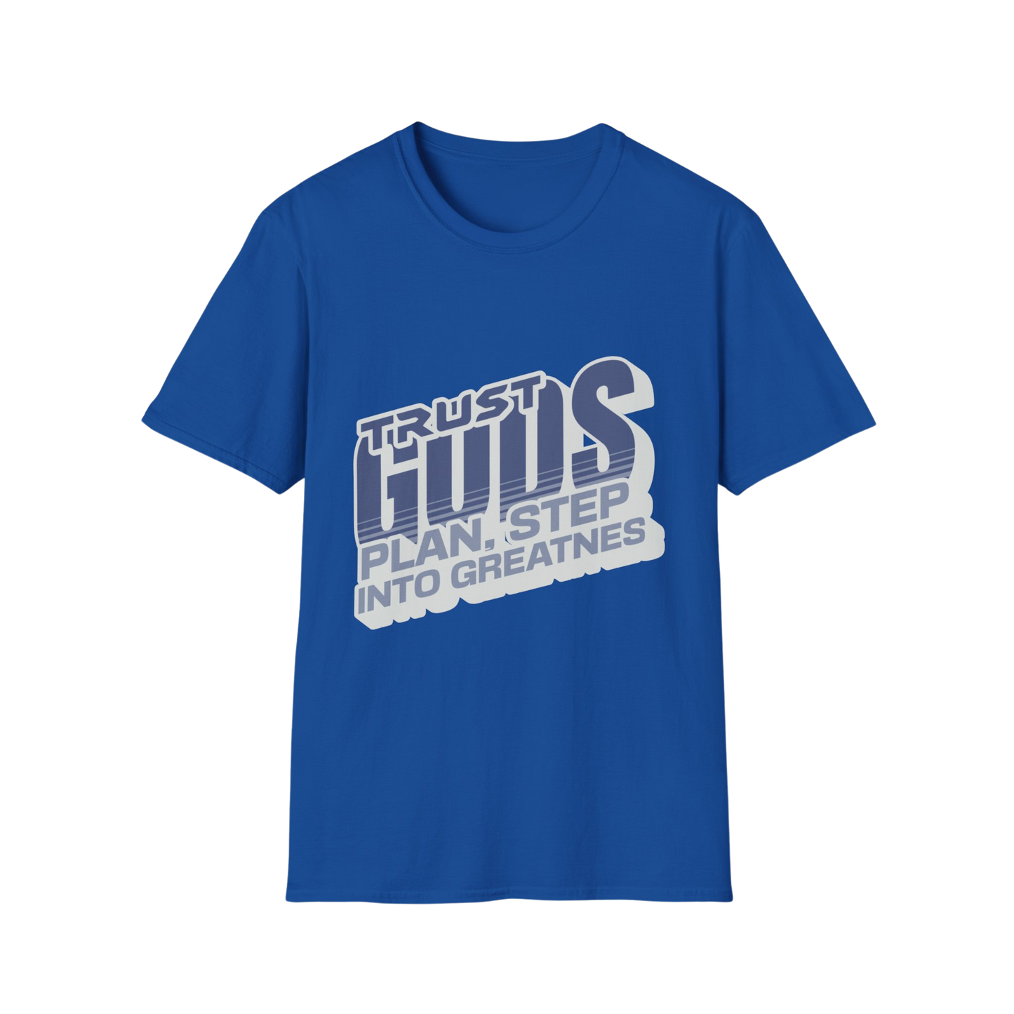 Trust the Process, Step into Greatness Faith-Based Apparel for Women & Men