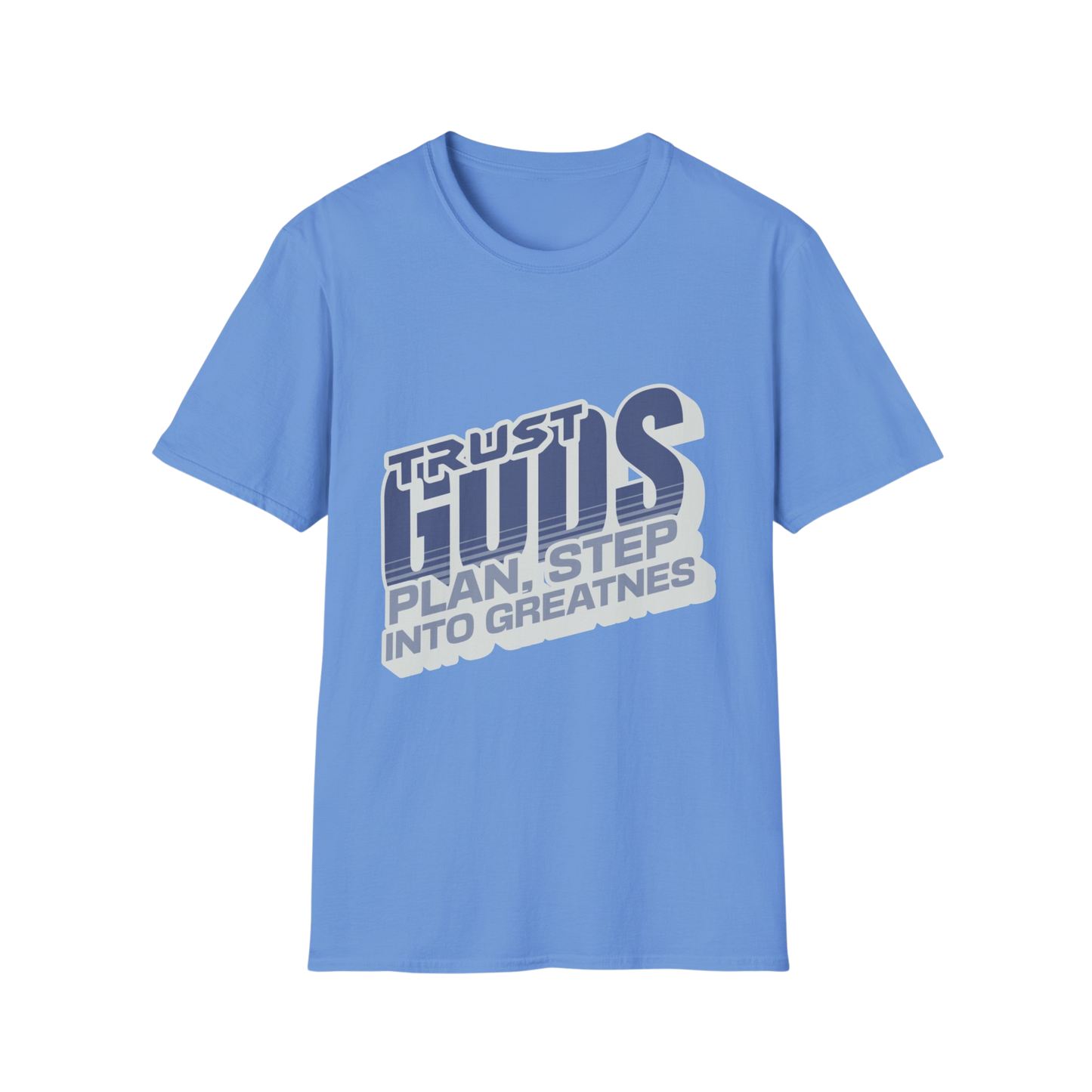 Trust the Process, Step into Greatness Faith-Based Apparel for Women & Men