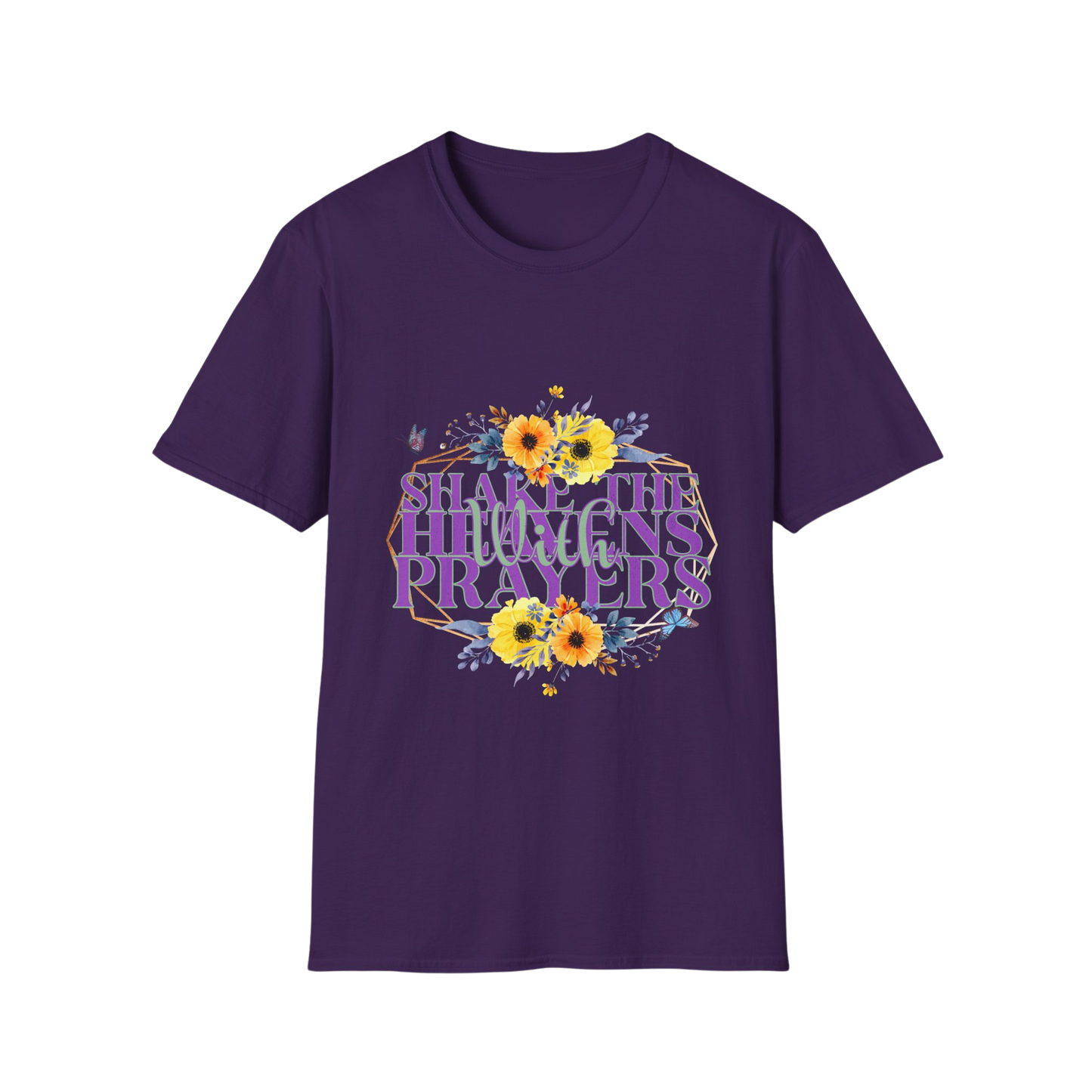 Shake the Heavens with Prayer Faith-Based Apparel for Women & Men