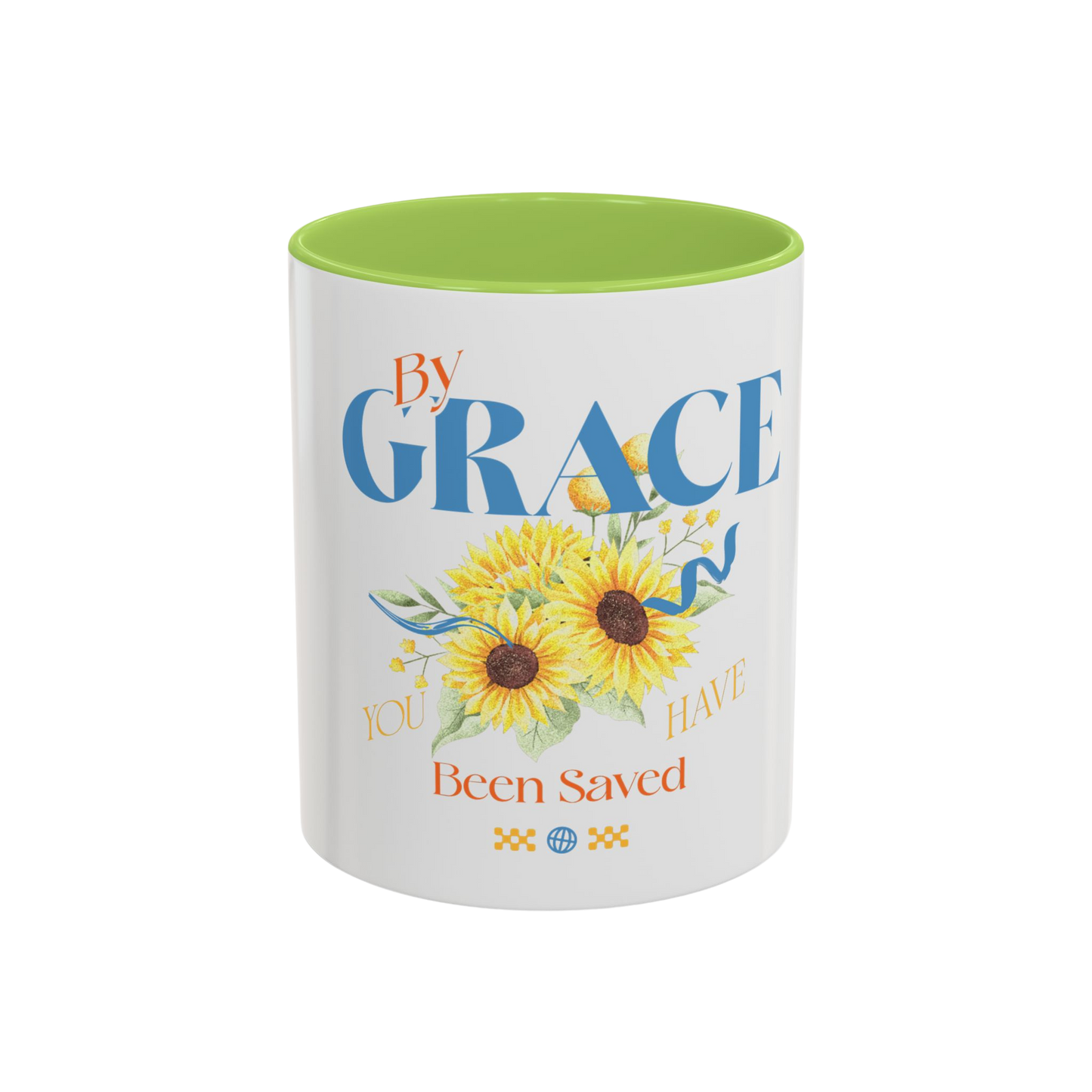 By Grace You Have Been Saved Christian Coffee Cup