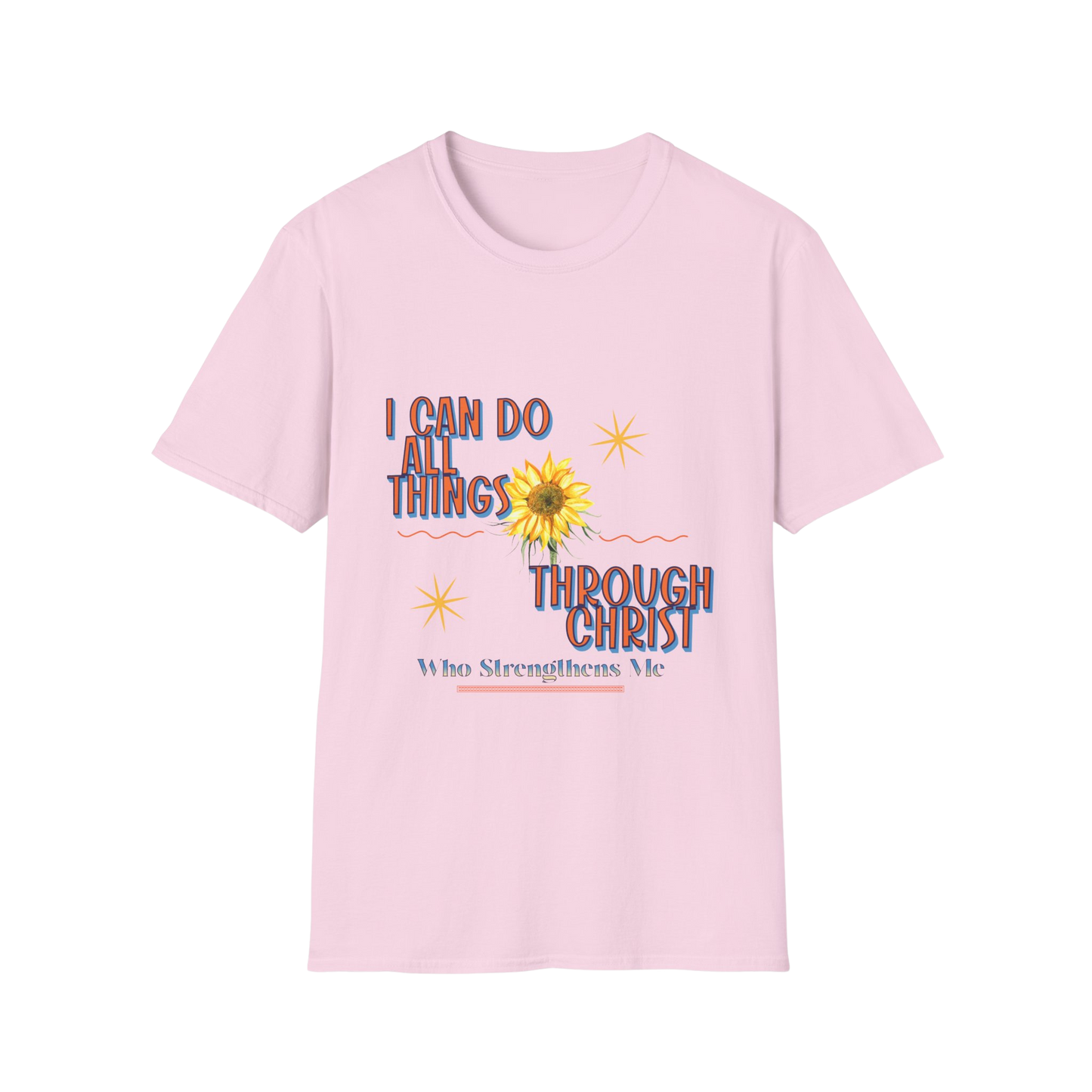 I Can Do All Things Through Christ Faith-Based Apparel for Women & Men