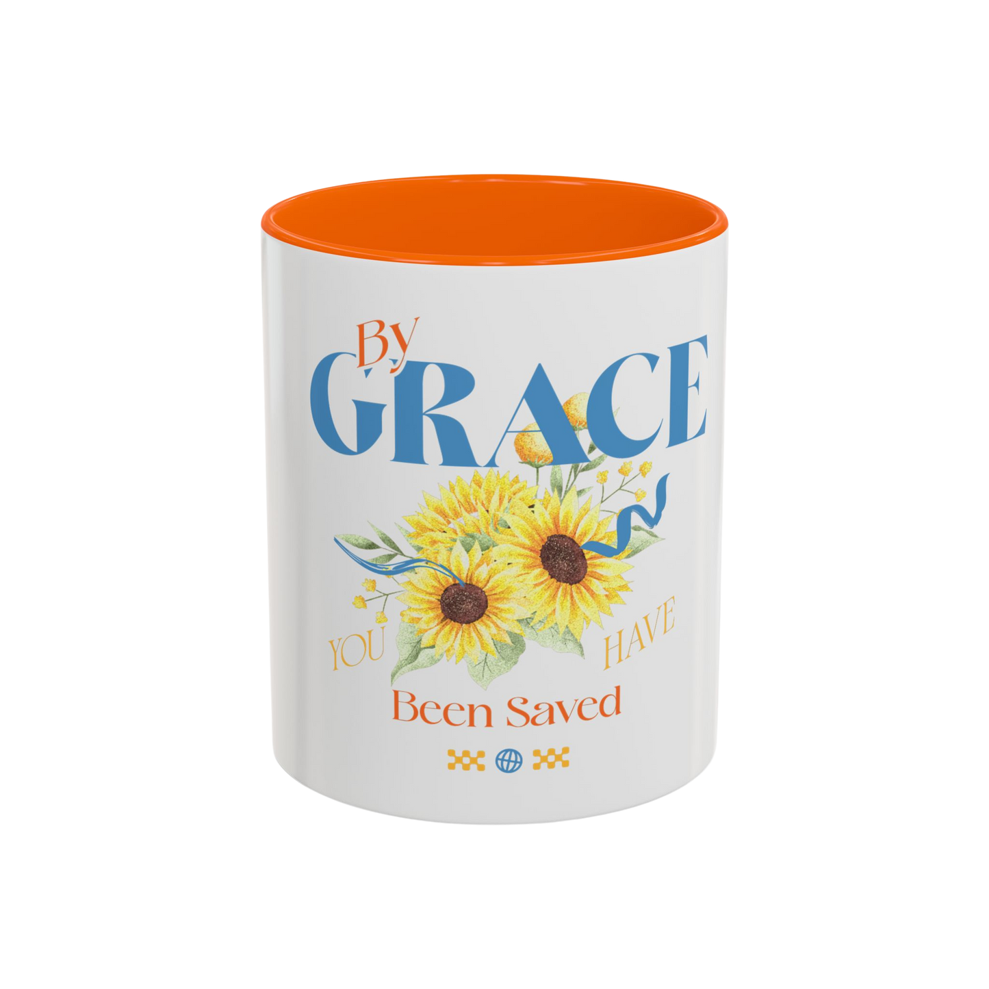 By Grace You Have Been Saved Christian Coffee Cup