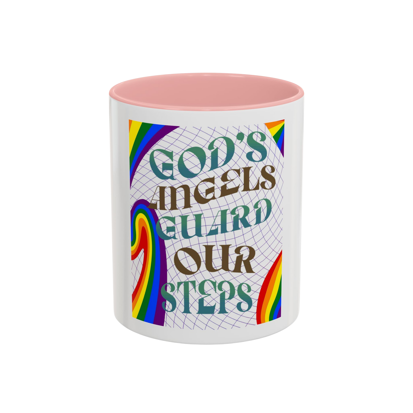 God’s Angels Guard Our Steps Christian Coffee Cup