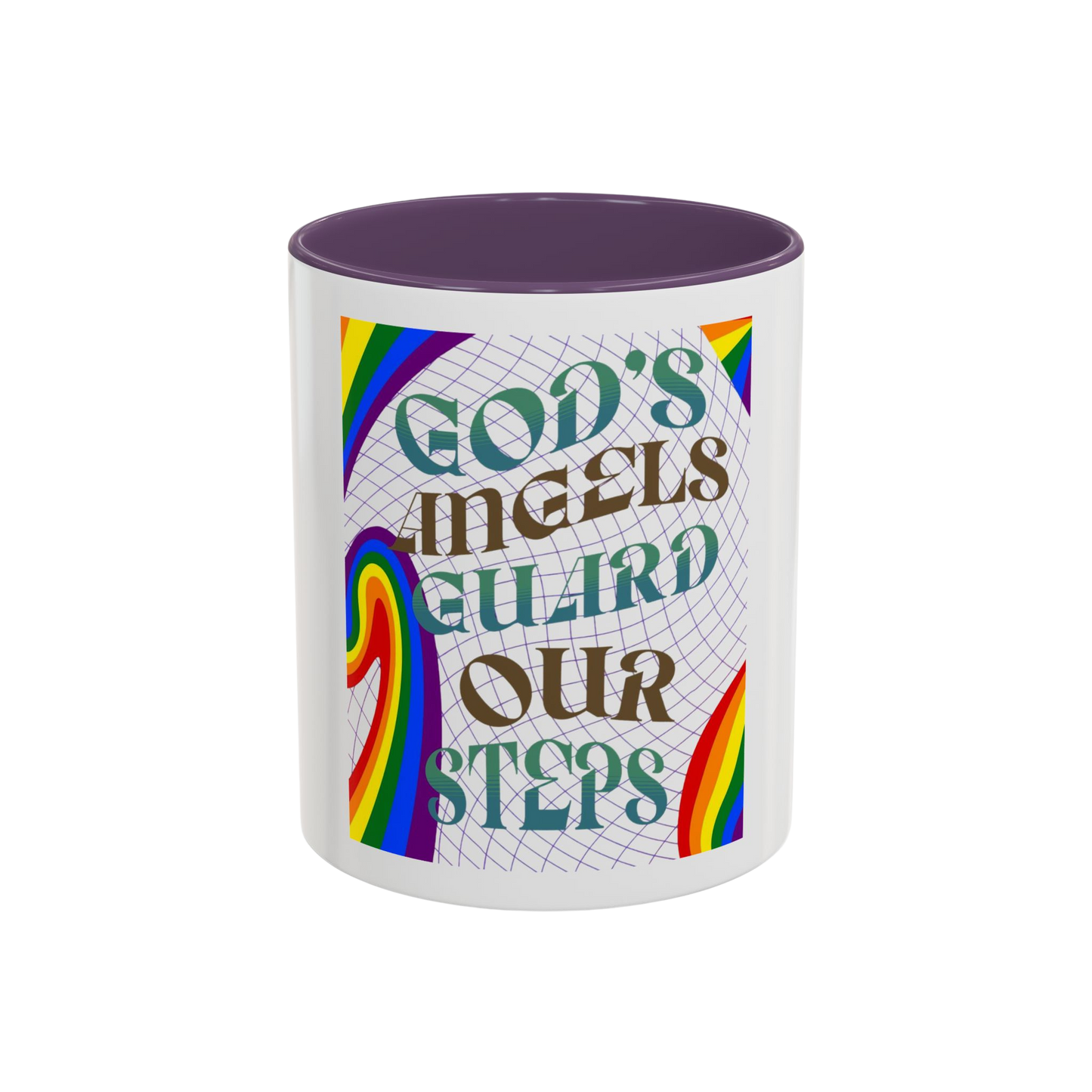God’s Angels Guard Our Steps Christian Coffee Cup