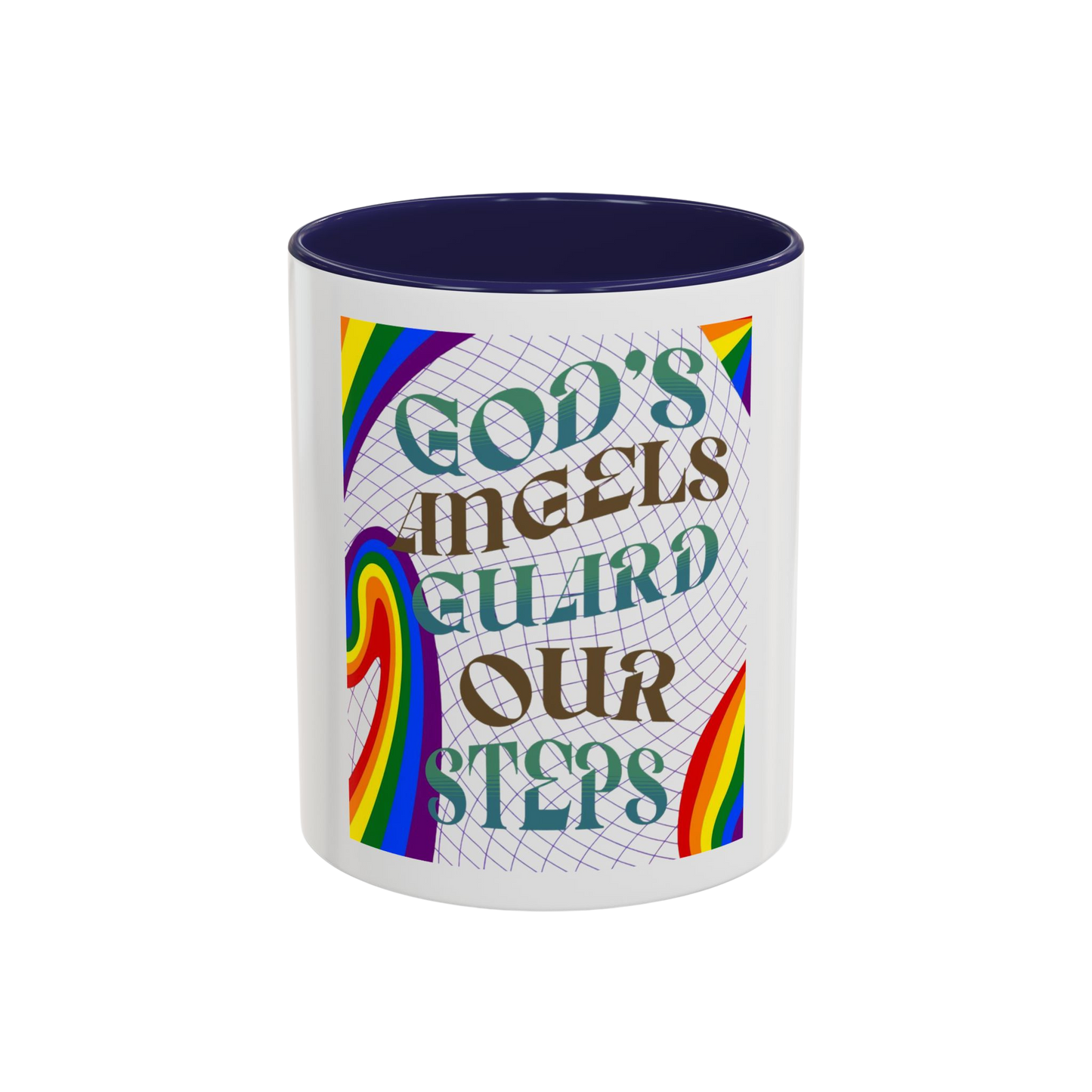 God’s Angels Guard Our Steps Christian Coffee Cup