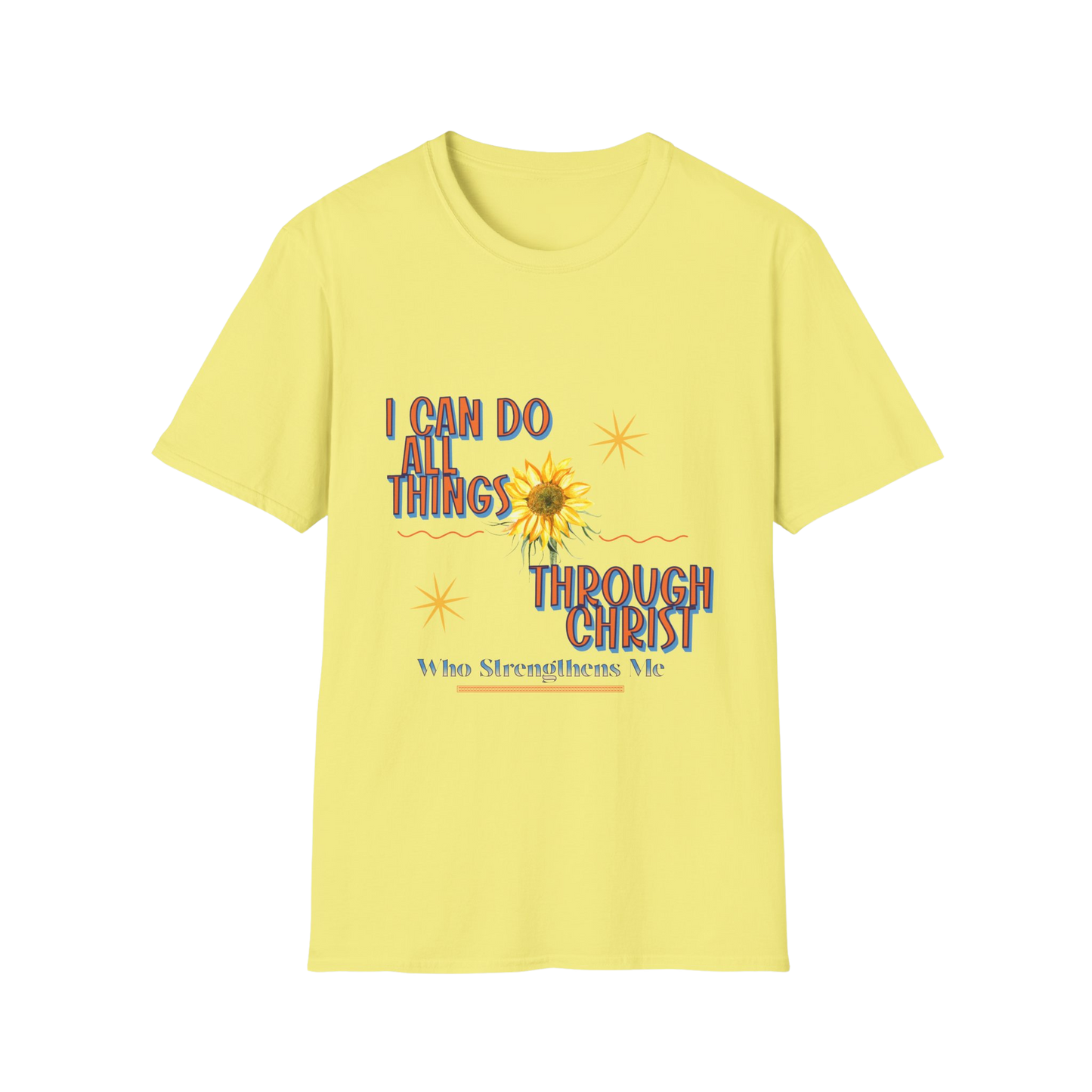 I Can Do All Things Through Christ Faith-Based Apparel for Women & Men
