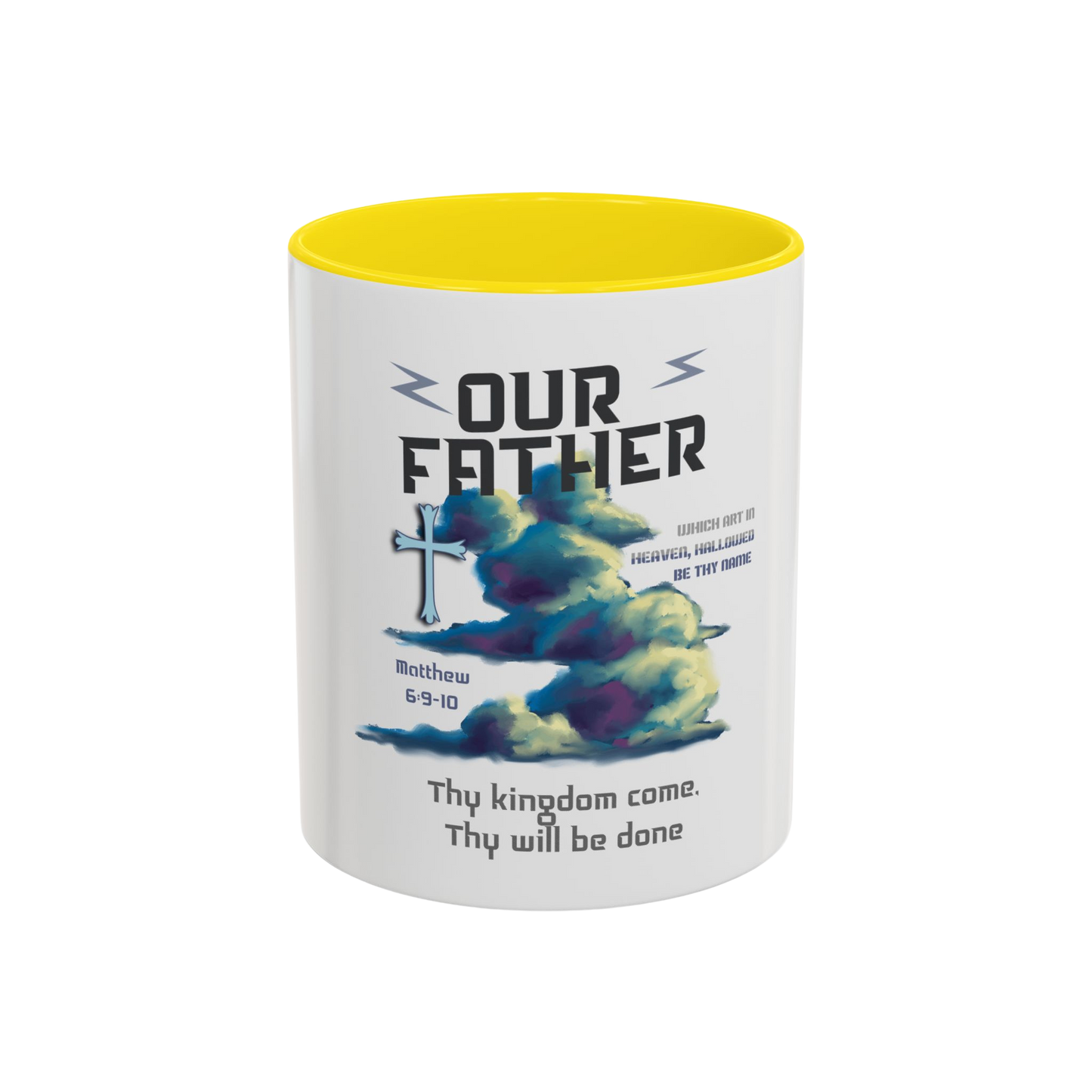 Our Father, Which Art in Heaven Christian Coffee Cup