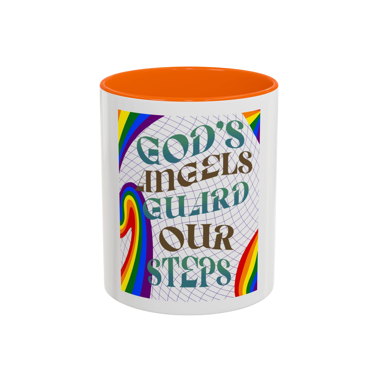 God’s Angels Guard Our Steps Christian Coffee Cup