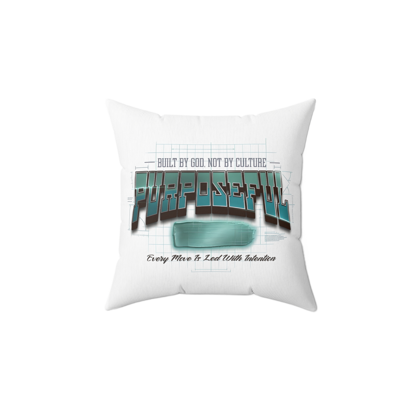 BUILT BY GOD Rest Pillow