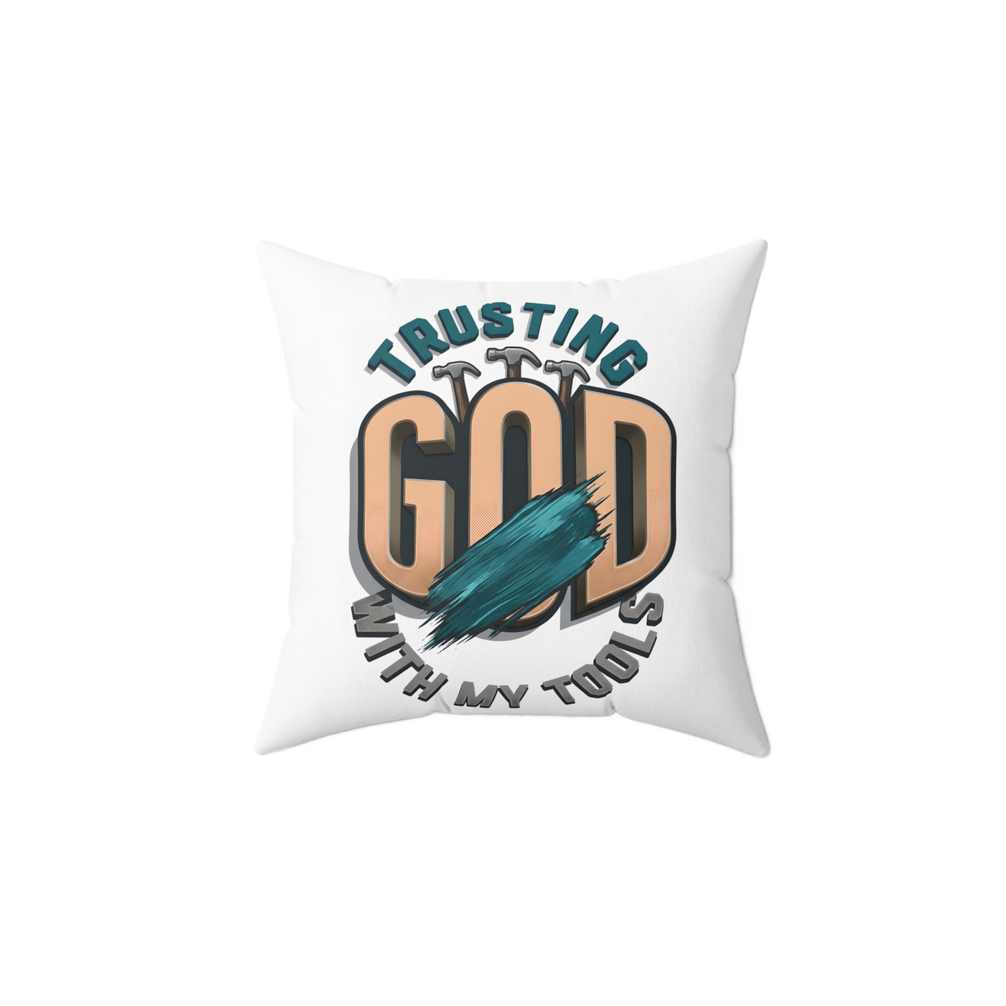 TRUSTING GOD WITH MY TOOLS, Rest Pillow