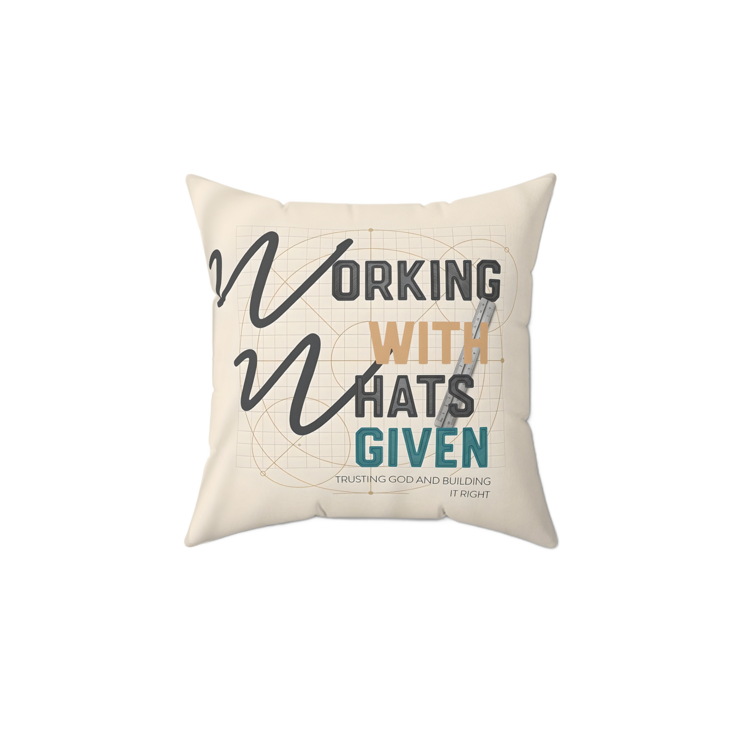 WORK WITH WHAT’S GIVEN Rest Pillow