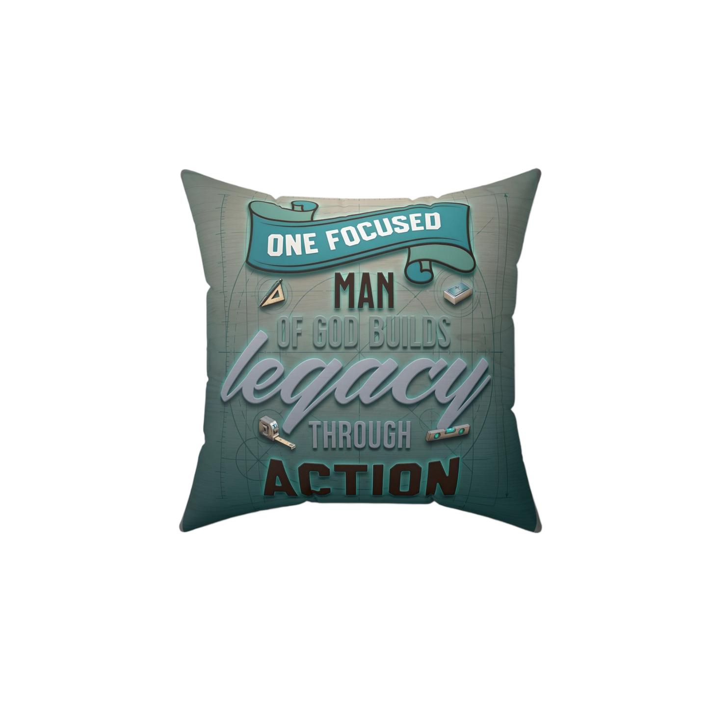 ONE FOCUSED MAN Rest Pillow