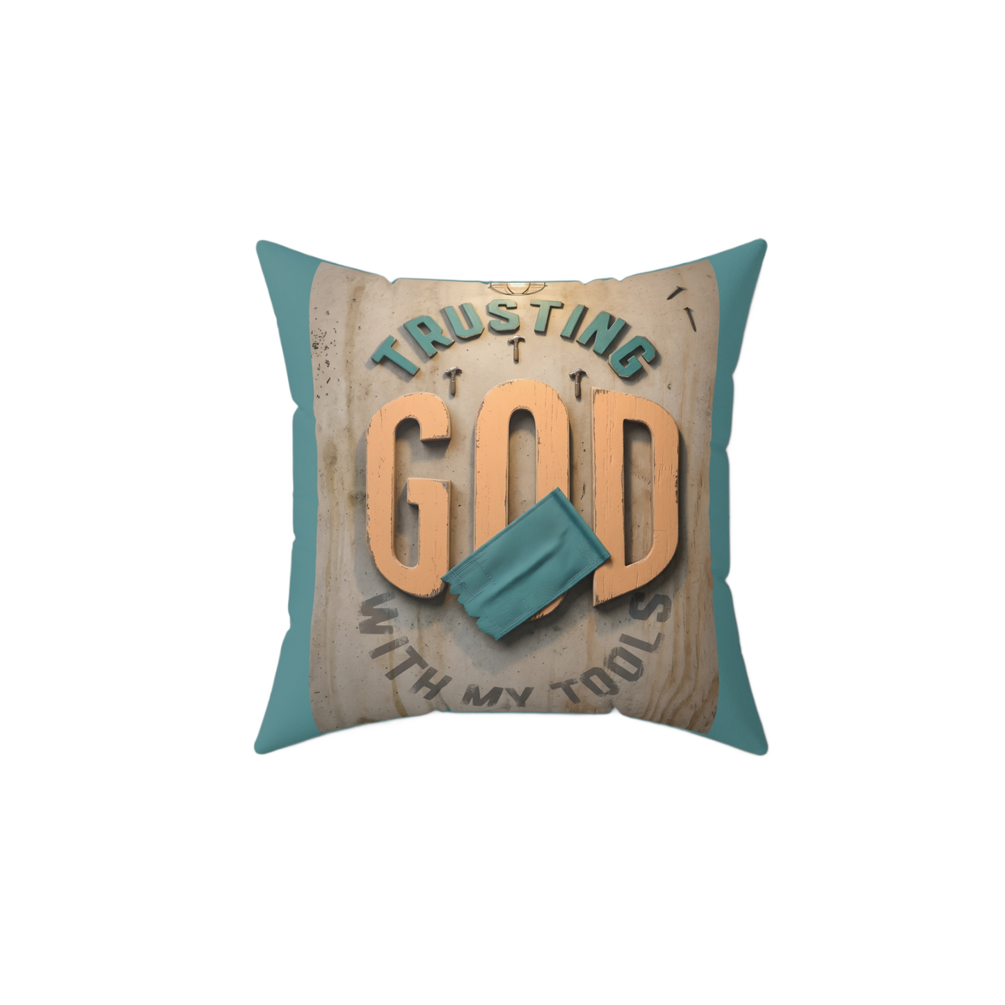 TRUSTING GOD WITH MY TOOLS, Rest Pillow