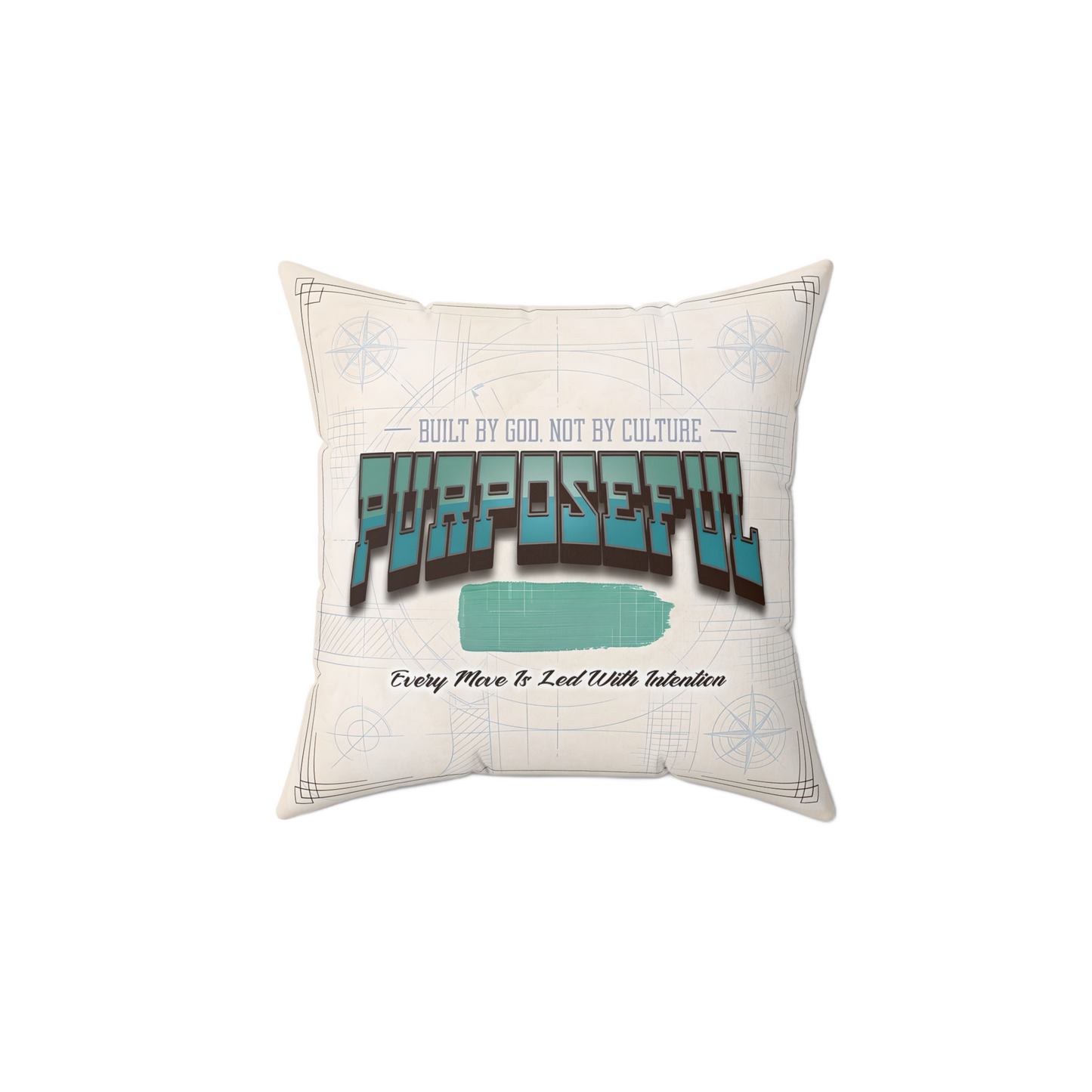 BUILT BY GOD Rest Pillow