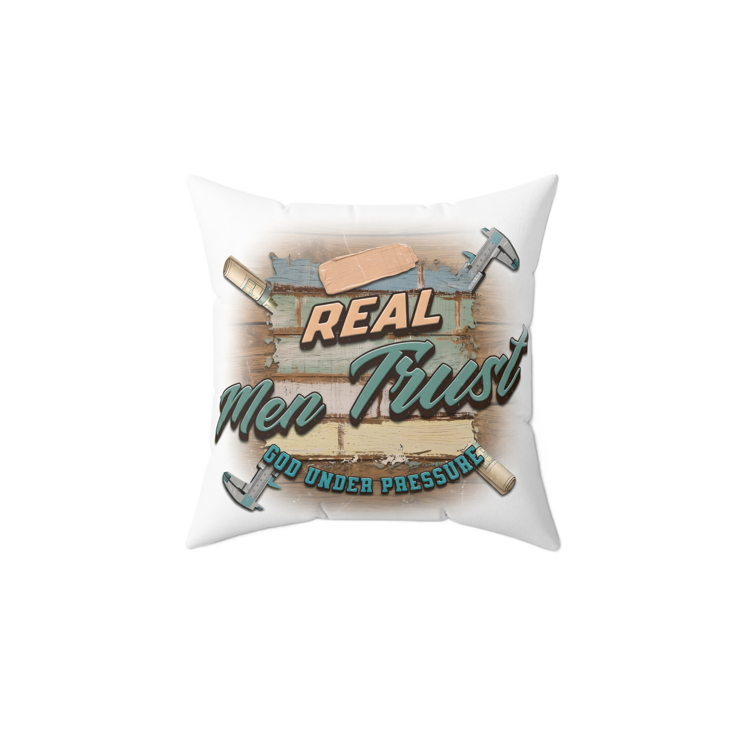 REAL MEN TRUST GOD Rest Pillow
