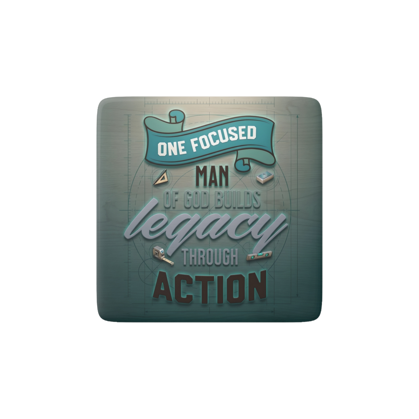 ONE FOCUSED MAN Reminder Tile
