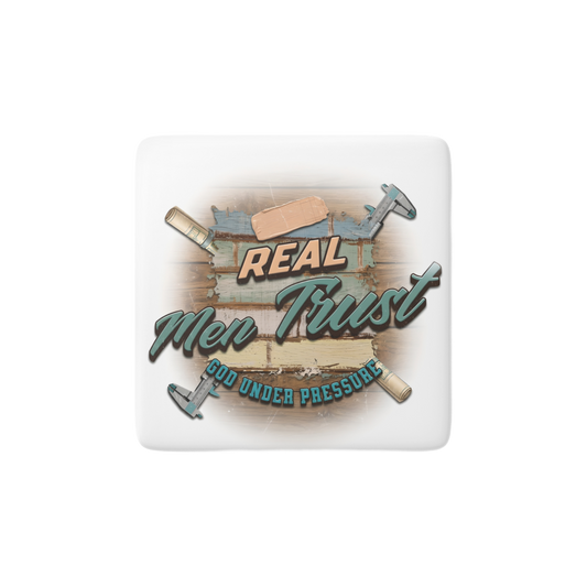 REAL MEAN TRUST GOD Reminder Tile