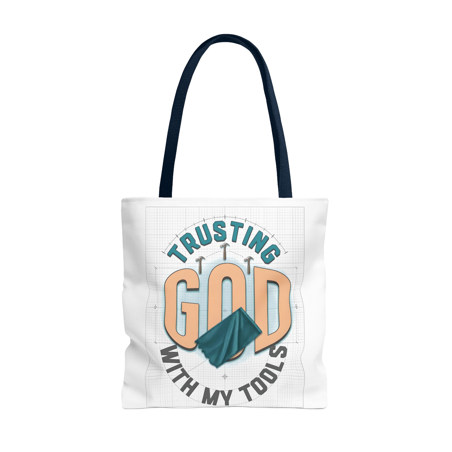 TRUSTING GOD WITH MY TOOLS , Carry Tote