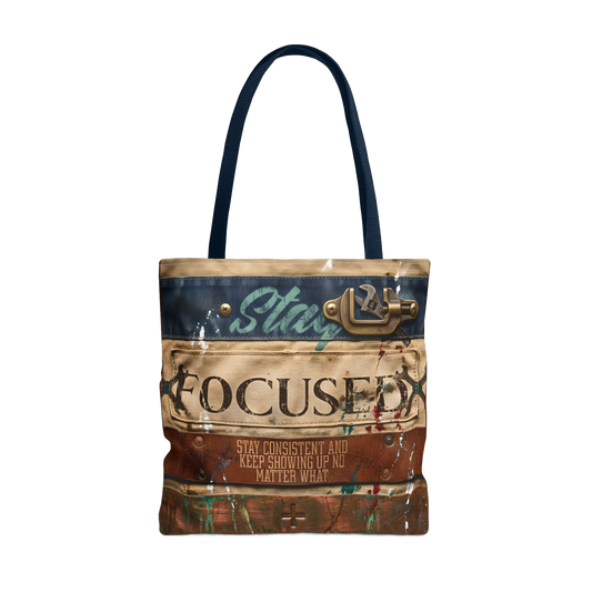 STAY FOCUSED, Carry Tote
