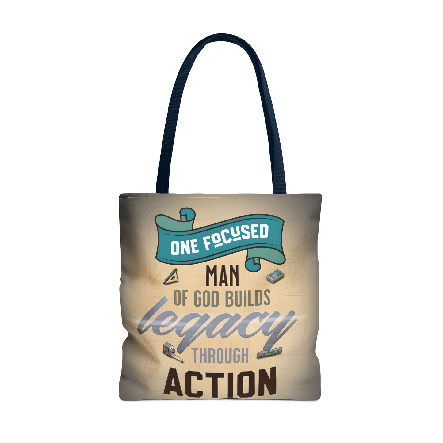 ONE FOCUSED MAN Carry Tote