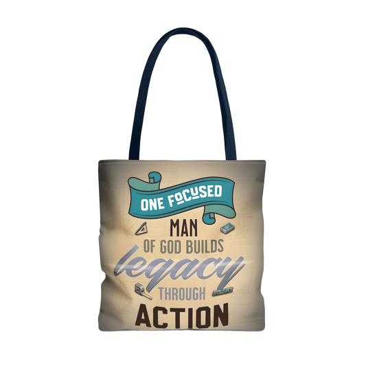 ONE FOCUSED MAN Carry Tote