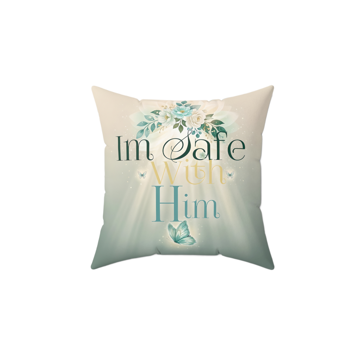 IM SAFE WITH HIM Rest Pillow