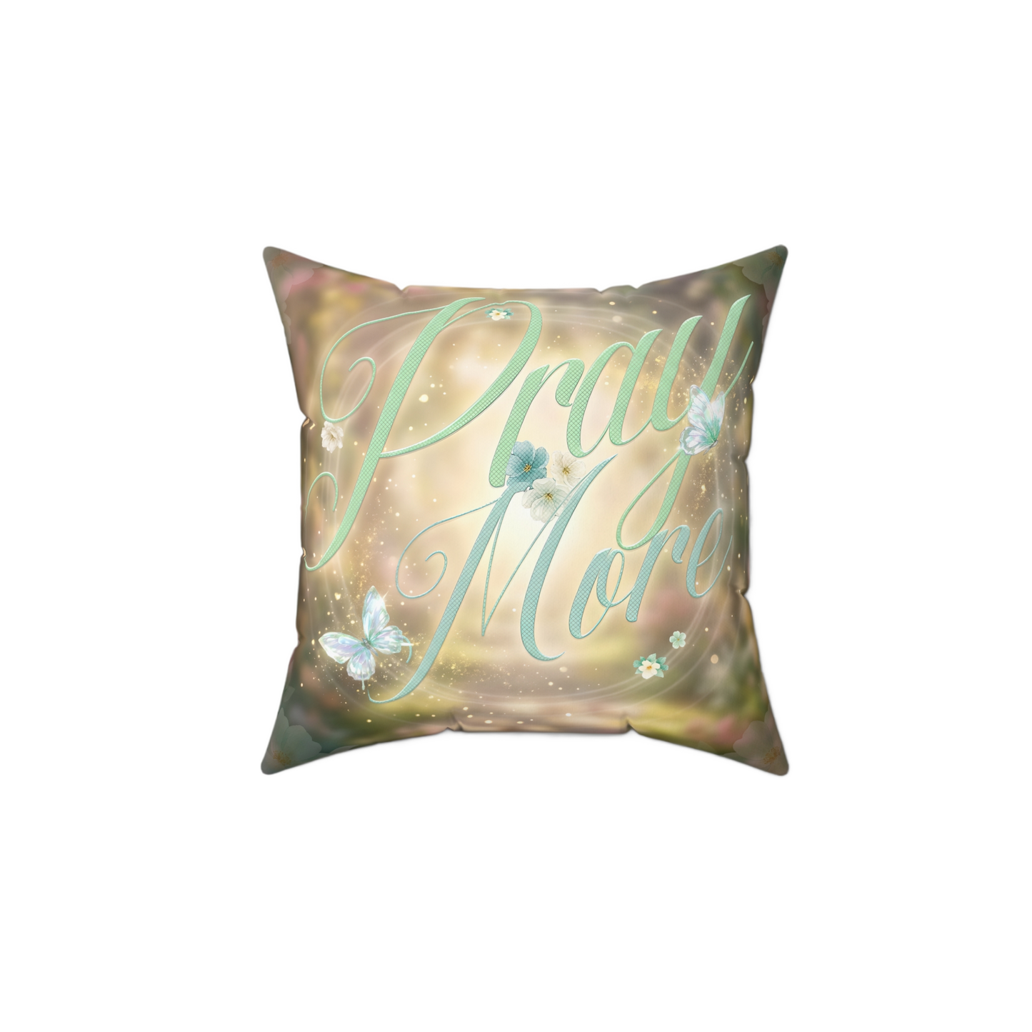 PRAY MORE Rest Pillow