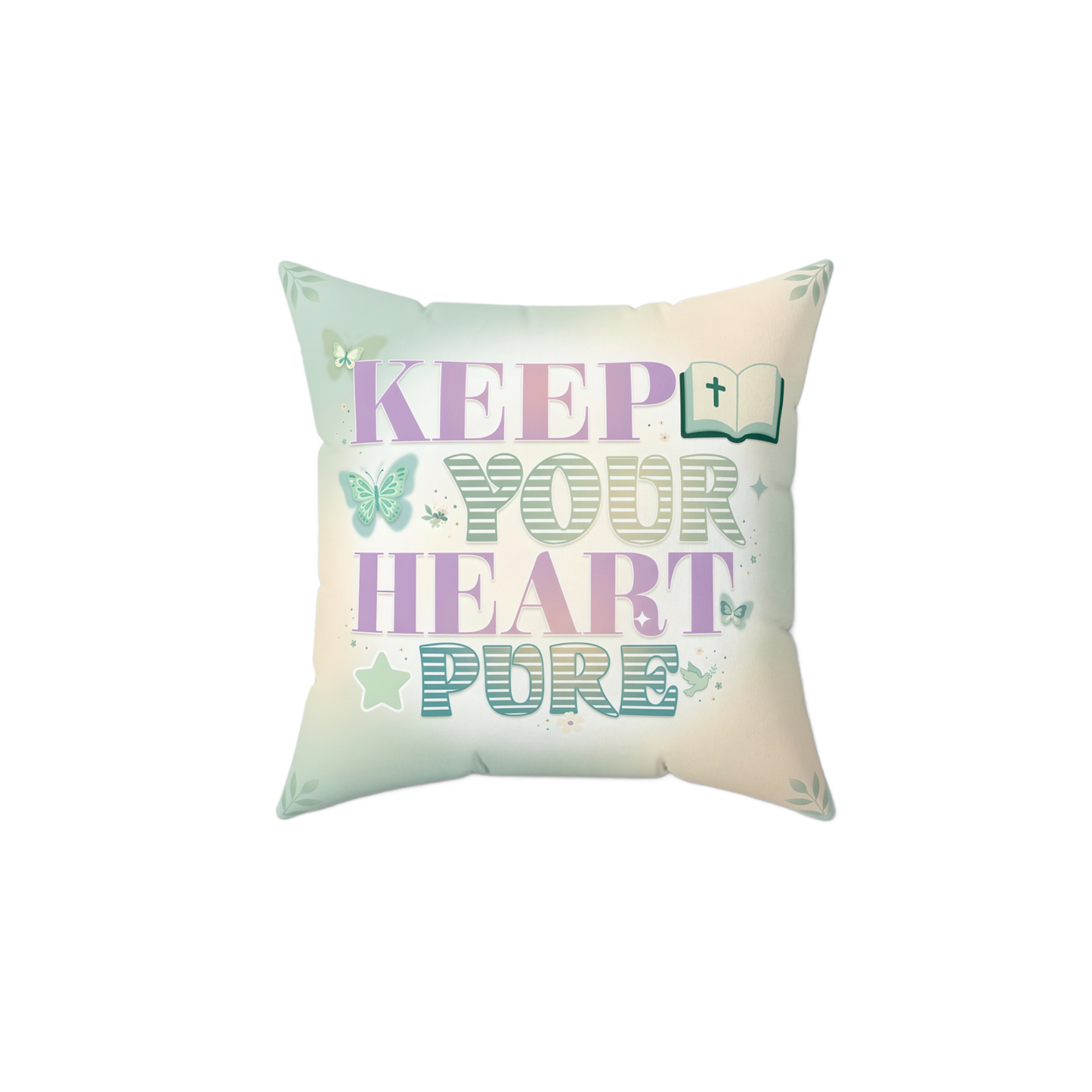 KEEP YOUR HEART PURE Rest Pillow